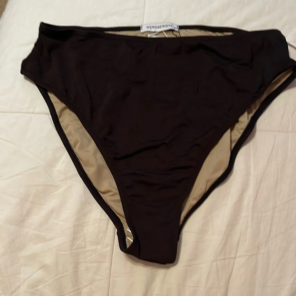 WeWoreWhat Black Bikini Bottoms